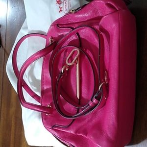 Coach Madison Pink Small Leather Georgie